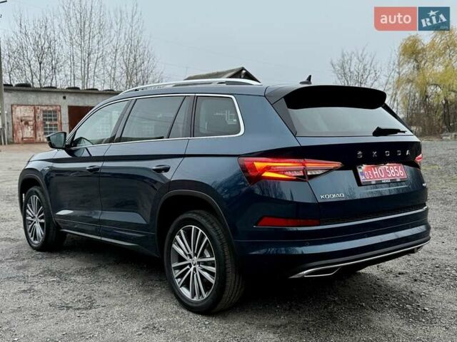 Синий Шкода Kodiaq, объемом двигателя 1.97 л и пробегом 104 тыс. км за 39999 $, фото 2 на Automoto.ua