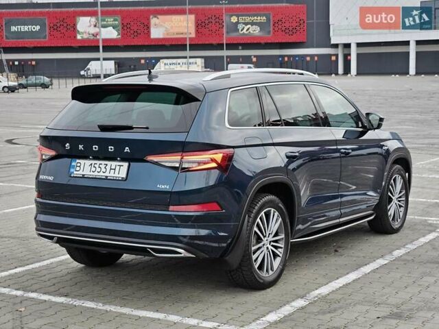 Синий Шкода Kodiaq, объемом двигателя 1.97 л и пробегом 48 тыс. км за 43800 $, фото 4 на Automoto.ua