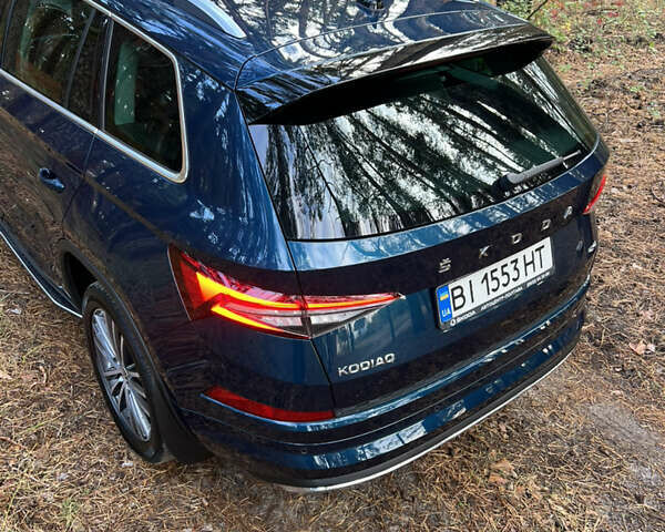 Синий Шкода Kodiaq, объемом двигателя 1.97 л и пробегом 47 тыс. км за 45000 $, фото 7 на Automoto.ua