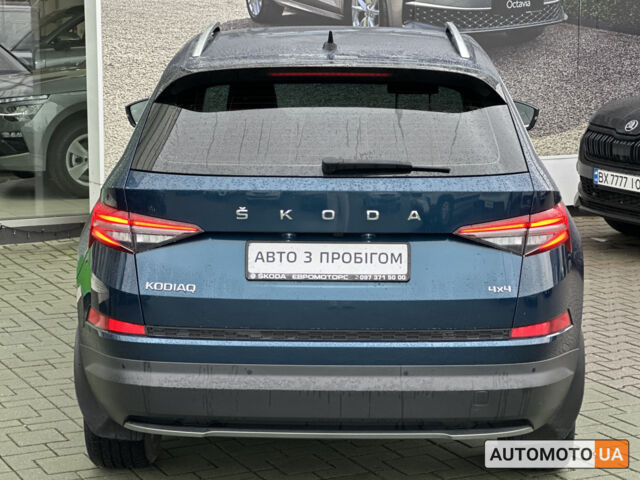 Синий Шкода Kodiaq, объемом двигателя 2 л и пробегом 79 тыс. км за 36061 $, фото 24 на Automoto.ua