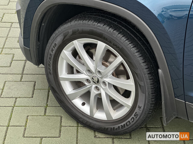 Синий Шкода Kodiaq, объемом двигателя 2 л и пробегом 79 тыс. км за 36061 $, фото 7 на Automoto.ua