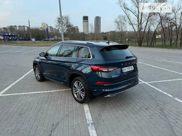 Синій Шкода Kodiaq, об'ємом двигуна 1.97 л та пробігом 77 тис. км за 44000 $, фото 109 на Automoto.ua