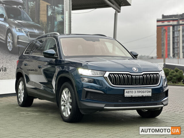 Синий Шкода Kodiaq, объемом двигателя 2 л и пробегом 79 тыс. км за 36061 $, фото 2 на Automoto.ua
