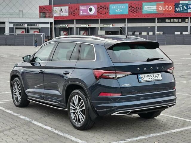 Синий Шкода Kodiaq, объемом двигателя 1.97 л и пробегом 48 тыс. км за 43800 $, фото 19 на Automoto.ua
