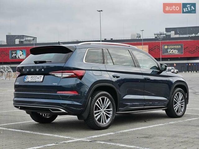 Синий Шкода Kodiaq, объемом двигателя 1.97 л и пробегом 48 тыс. км за 43800 $, фото 16 на Automoto.ua