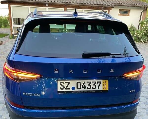 Синий Шкода Kodiaq, объемом двигателя 2 л и пробегом 174 тыс. км за 36900 $, фото 13 на Automoto.ua
