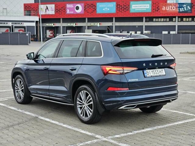 Синий Шкода Kodiaq, объемом двигателя 1.97 л и пробегом 48 тыс. км за 43800 $, фото 6 на Automoto.ua