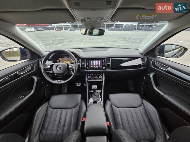 Синий Шкода Kodiaq, объемом двигателя 1.97 л и пробегом 48 тыс. км за 43800 $, фото 40 на Automoto.ua