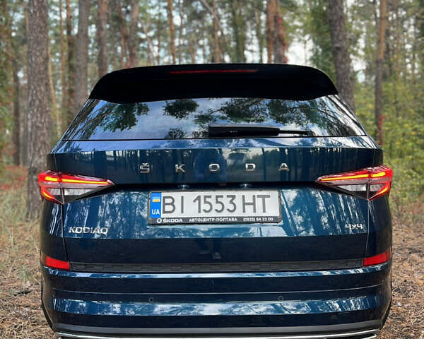 Синий Шкода Kodiaq, объемом двигателя 1.97 л и пробегом 47 тыс. км за 45000 $, фото 6 на Automoto.ua