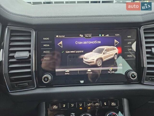 Синий Шкода Kodiaq, объемом двигателя 1.97 л и пробегом 48 тыс. км за 43800 $, фото 59 на Automoto.ua