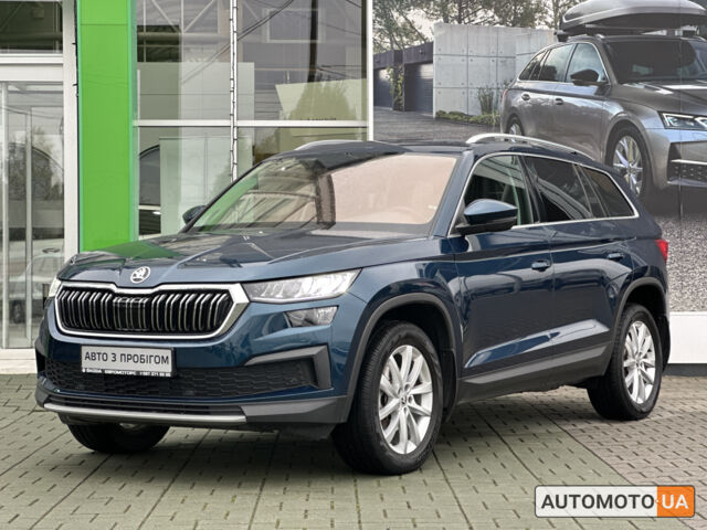 Синий Шкода Kodiaq, объемом двигателя 2 л и пробегом 79 тыс. км за 36061 $, фото 3 на Automoto.ua