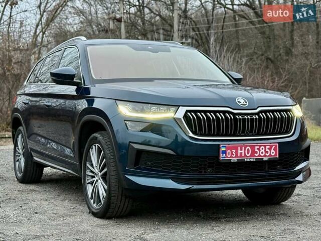 Синий Шкода Kodiaq, объемом двигателя 1.97 л и пробегом 104 тыс. км за 39999 $, фото 15 на Automoto.ua