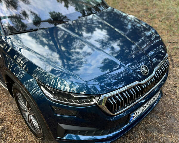 Синий Шкода Kodiaq, объемом двигателя 1.97 л и пробегом 47 тыс. км за 45000 $, фото 2 на Automoto.ua