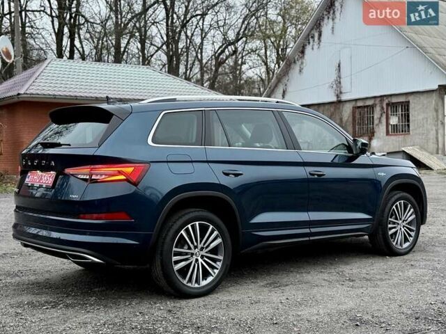 Синий Шкода Kodiaq, объемом двигателя 1.97 л и пробегом 104 тыс. км за 39999 $, фото 12 на Automoto.ua