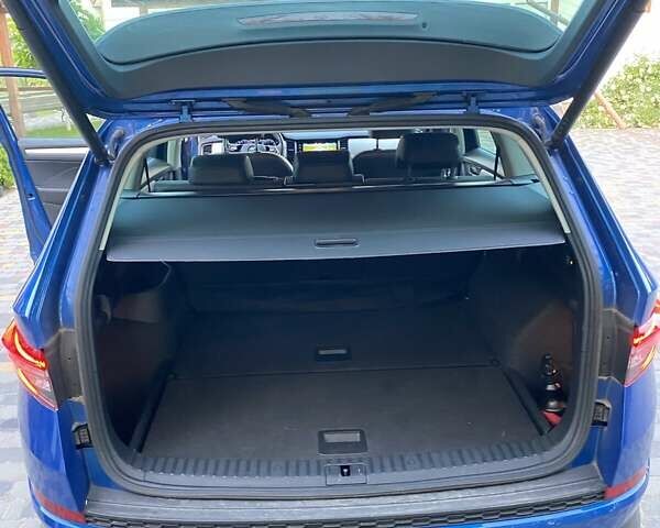 Синий Шкода Kodiaq, объемом двигателя 2 л и пробегом 174 тыс. км за 36900 $, фото 18 на Automoto.ua