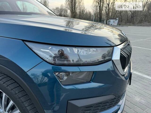 Синий Шкода Kodiaq, объемом двигателя 1.97 л и пробегом 77 тыс. км за 44000 $, фото 100 на Automoto.ua