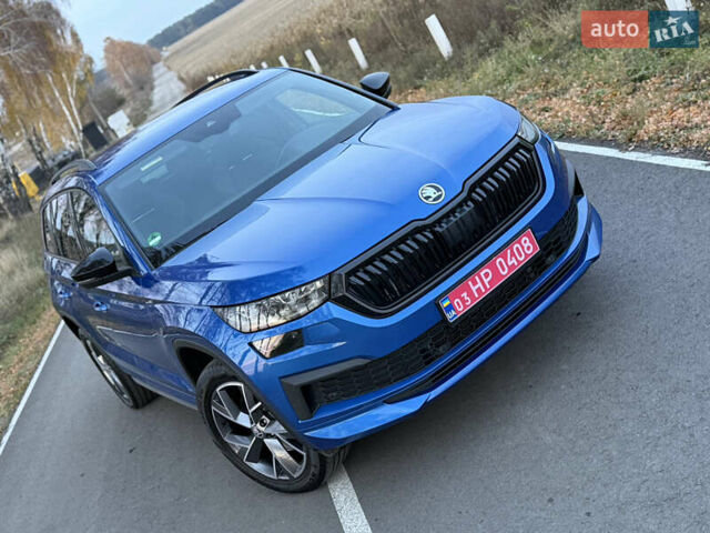 Синий Шкода Kodiaq, объемом двигателя 1.97 л и пробегом 202 тыс. км за 33900 $, фото 22 на Automoto.ua