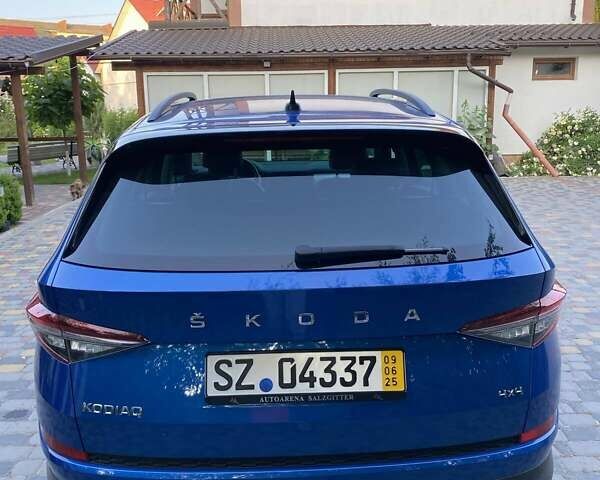Синий Шкода Kodiaq, объемом двигателя 2 л и пробегом 174 тыс. км за 36900 $, фото 12 на Automoto.ua