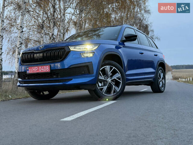 Синий Шкода Kodiaq, объемом двигателя 1.97 л и пробегом 202 тыс. км за 33900 $, фото 25 на Automoto.ua