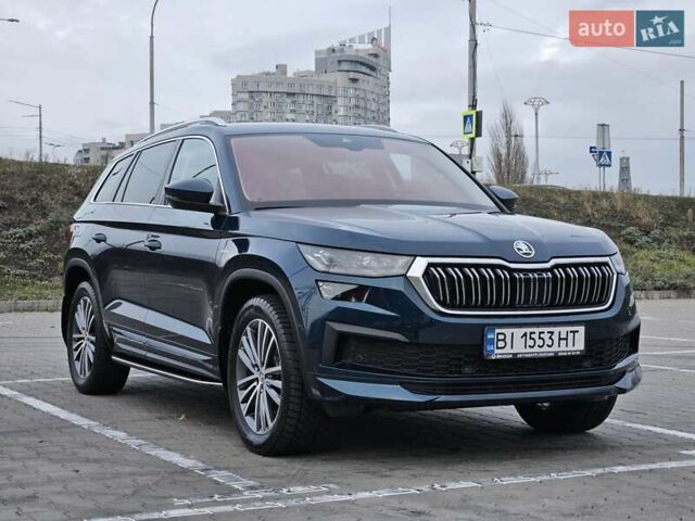 Синий Шкода Kodiaq, объемом двигателя 1.97 л и пробегом 48 тыс. км за 43800 $, фото 11 на Automoto.ua