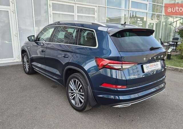 Шкода Kodiaq 2023 в Киеве на Automoto.ua Синий Шкода Kodiaq, объемом двигателя 1.97 л и пробегом 88 тыс. км за 41500 $, фото 4 на Automoto.ua