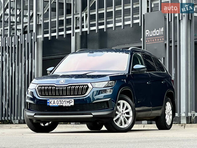 Синий Шкода Kodiaq, объемом двигателя 1.97 л и пробегом 50 тыс. км за 38500 $, фото 7 на Automoto.ua