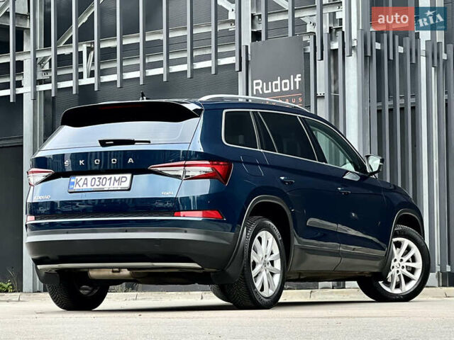 Синий Шкода Kodiaq, объемом двигателя 1.97 л и пробегом 50 тыс. км за 38500 $, фото 4 на Automoto.ua