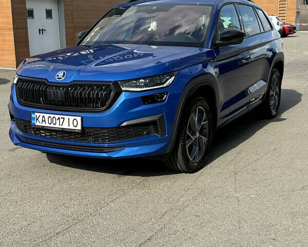 Синій Шкода Kodiaq, об'ємом двигуна 2 л та пробігом 16 тис. км за 45700 $, фото 1 на Automoto.ua