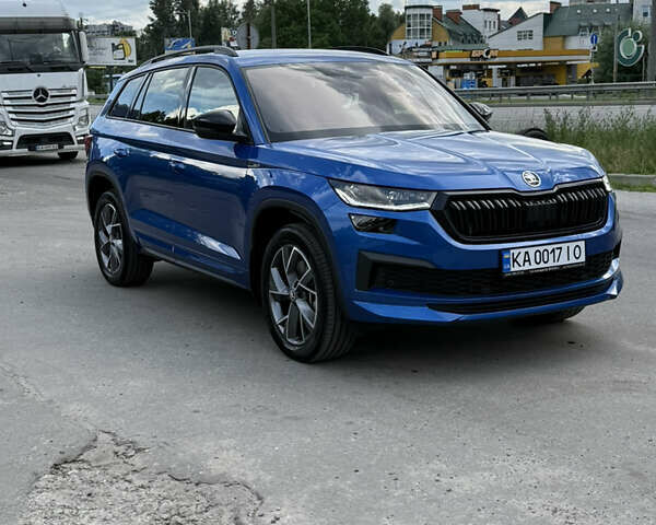 Синій Шкода Kodiaq, об'ємом двигуна 2 л та пробігом 16 тис. км за 45700 $, фото 6 на Automoto.ua
