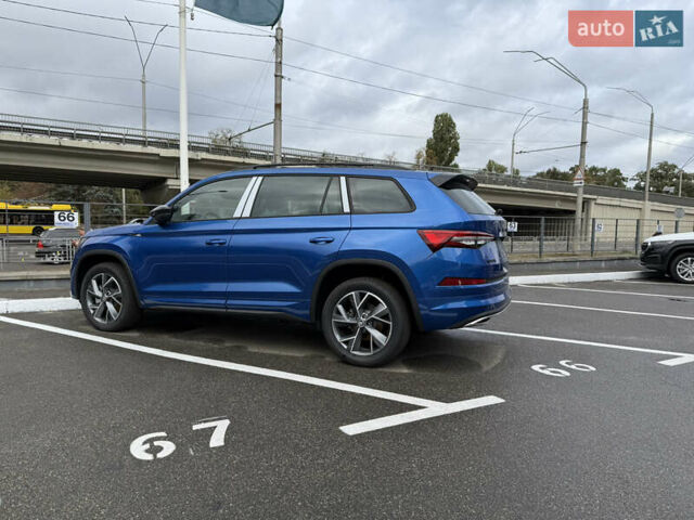 Шкода Kodiaq 2024 в Киеве на Automoto.ua Синий Шкода Kodiaq, объемом двигателя 1.97 л и пробегом 13 тыс. км за 49200 $, фото 13 на Automoto.ua
