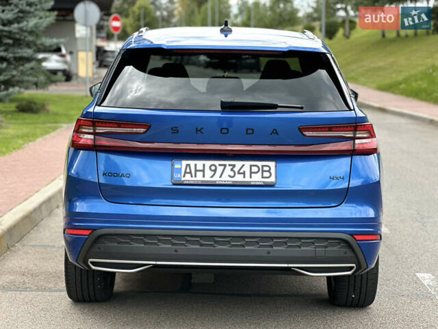 Синий Шкода Kodiaq, объемом двигателя 1.97 л и пробегом 13 тыс. км за 47400 $, фото 5 на Automoto.ua