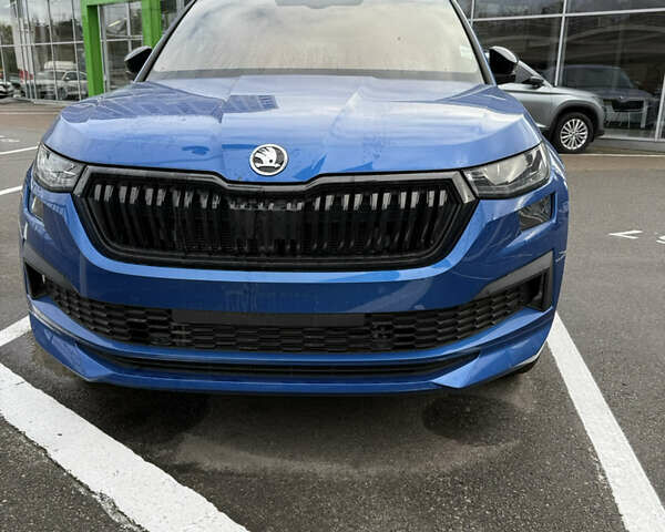 Шкода Kodiaq 2024 в Киеве на Automoto.ua Синий Шкода Kodiaq, объемом двигателя 1.97 л и пробегом 13 тыс. км за 49200 $, фото 12 на Automoto.ua