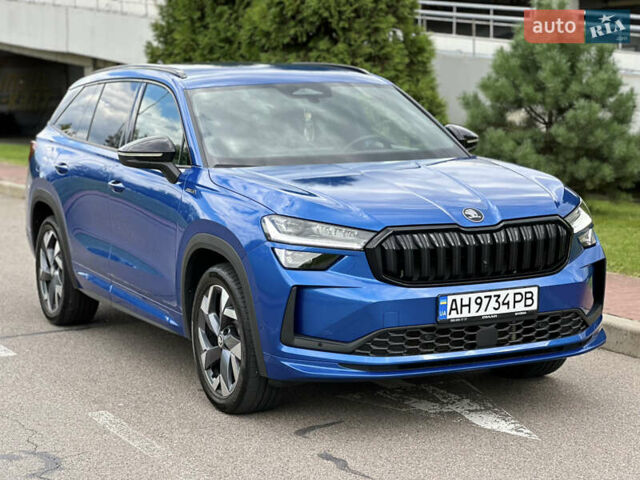 Синий Шкода Kodiaq, объемом двигателя 1.97 л и пробегом 13 тыс. км за 47400 $, фото 1 на Automoto.ua