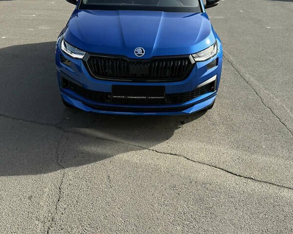 Шкода Kodiaq 2024 в Киеве на Automoto.ua Синий Шкода Kodiaq, объемом двигателя 1.97 л и пробегом 13 тыс. км за 49200 $, фото 1 на Automoto.ua