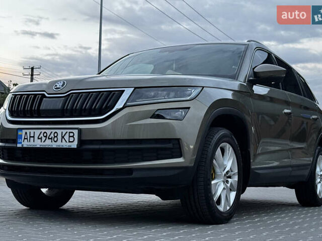 Зеленый Шкода Kodiaq, объемом двигателя 1.97 л и пробегом 170 тыс. км за 25300 $, фото 3 на Automoto.ua