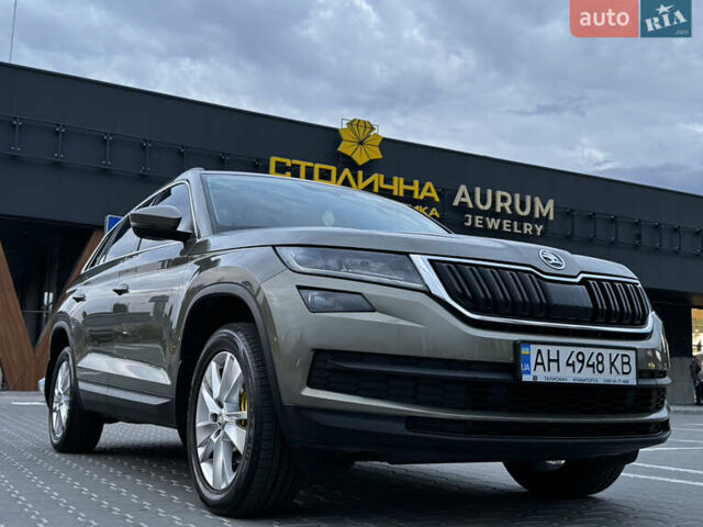 Зеленый Шкода Kodiaq, объемом двигателя 1.97 л и пробегом 170 тыс. км за 25300 $, фото 17 на Automoto.ua