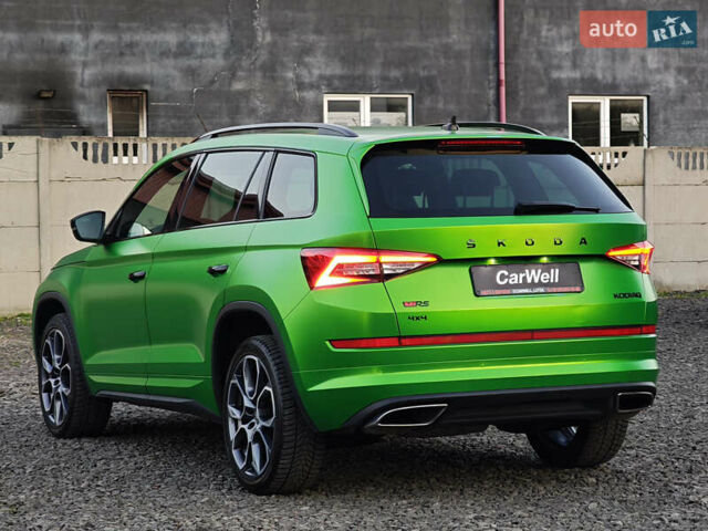 Зеленый Шкода Kodiaq, объемом двигателя 1.97 л и пробегом 162 тыс. км за 37499 $, фото 4 на Automoto.ua