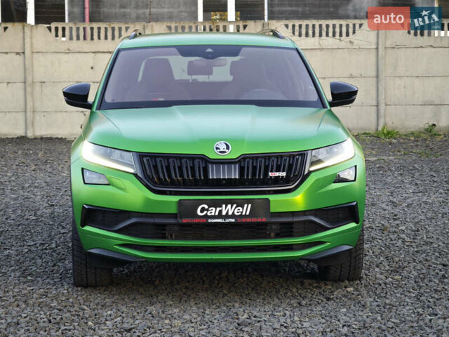 Зеленый Шкода Kodiaq, объемом двигателя 1.97 л и пробегом 162 тыс. км за 37499 $, фото 2 на Automoto.ua
