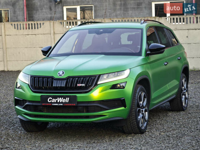 Зеленый Шкода Kodiaq, объемом двигателя 1.97 л и пробегом 162 тыс. км за 37499 $, фото 3 на Automoto.ua