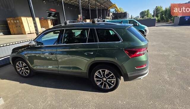 Зеленый Шкода Kodiaq, объемом двигателя 1.97 л и пробегом 69 тыс. км за 33500 $, фото 1 на Automoto.ua