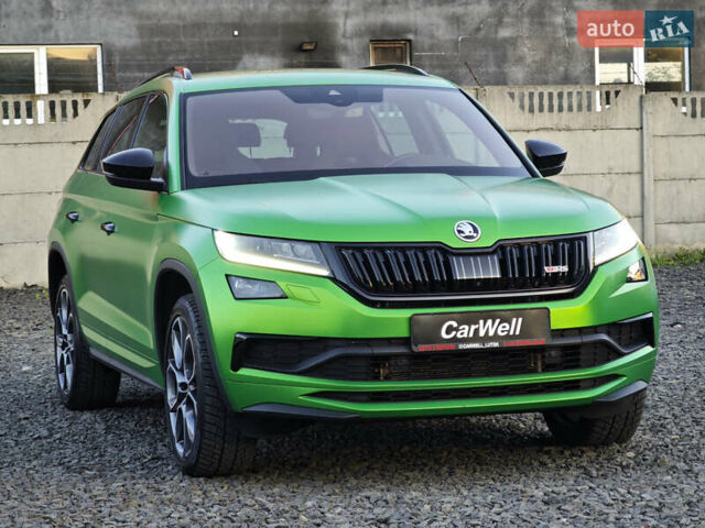 Зеленый Шкода Kodiaq, объемом двигателя 1.97 л и пробегом 162 тыс. км за 37499 $, фото 1 на Automoto.ua