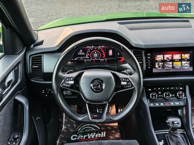 Зеленый Шкода Kodiaq, объемом двигателя 1.97 л и пробегом 162 тыс. км за 37499 $, фото 33 на Automoto.ua