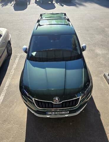 Зеленый Шкода Kodiaq, объемом двигателя 1.97 л и пробегом 69 тыс. км за 33500 $, фото 9 на Automoto.ua