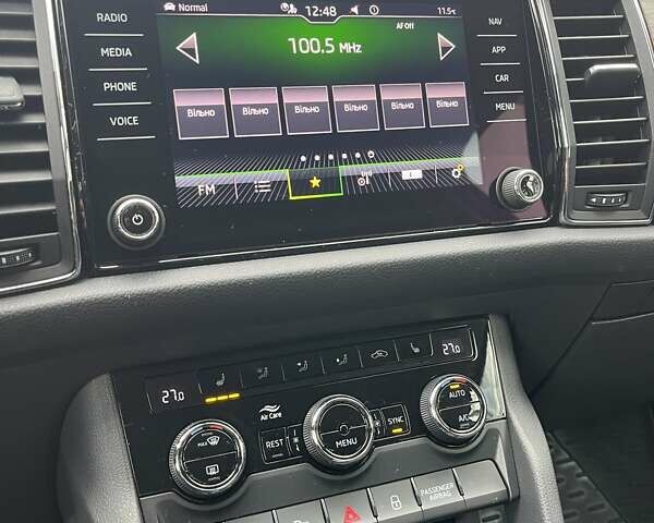 Зеленый Шкода Kodiaq, объемом двигателя 1.97 л и пробегом 71 тыс. км за 30559 $, фото 20 на Automoto.ua