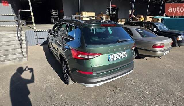 Зеленый Шкода Kodiaq, объемом двигателя 1.97 л и пробегом 69 тыс. км за 33500 $, фото 4 на Automoto.ua