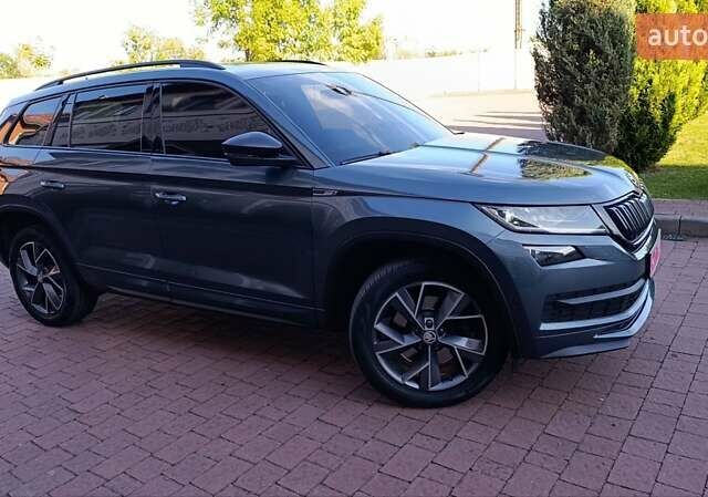 Зеленый Шкода Kodiaq, объемом двигателя 1.97 л и пробегом 222 тыс. км за 28550 $, фото 7 на Automoto.ua