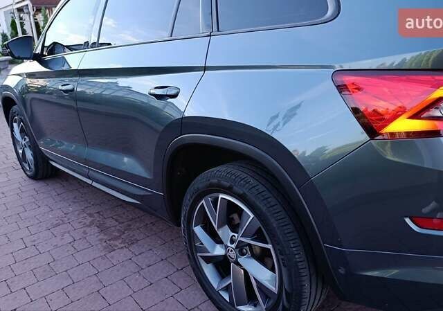 Зеленый Шкода Kodiaq, объемом двигателя 1.97 л и пробегом 222 тыс. км за 28550 $, фото 26 на Automoto.ua