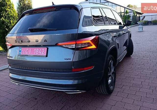 Зеленый Шкода Kodiaq, объемом двигателя 1.97 л и пробегом 222 тыс. км за 28550 $, фото 15 на Automoto.ua