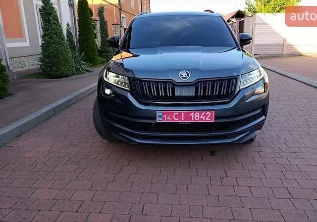 Зеленый Шкода Kodiaq, объемом двигателя 1.97 л и пробегом 222 тыс. км за 28550 $, фото 5 на Automoto.ua