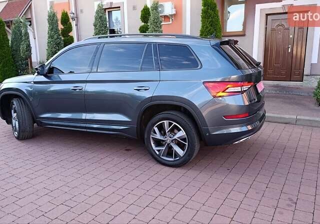 Зеленый Шкода Kodiaq, объемом двигателя 1.97 л и пробегом 222 тыс. км за 28550 $, фото 3 на Automoto.ua